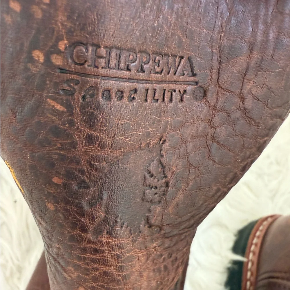 Chippewa Boots: Norwegian Welt Wellington Work Boots 25975 - Picture 6 of 7